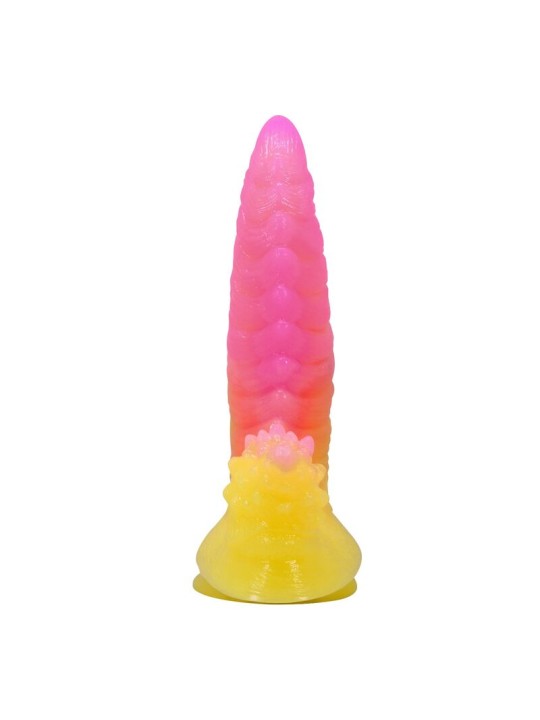 POWER MONSTERS - DILDO ONDULADO MONSTER FANTASY COM VENTOSA 22,5 CM Ø 