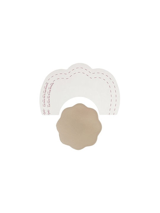 BYE-BRA - BORSTVERGROTER + SILICONEN TEPELBEKLEDING CUP D/F