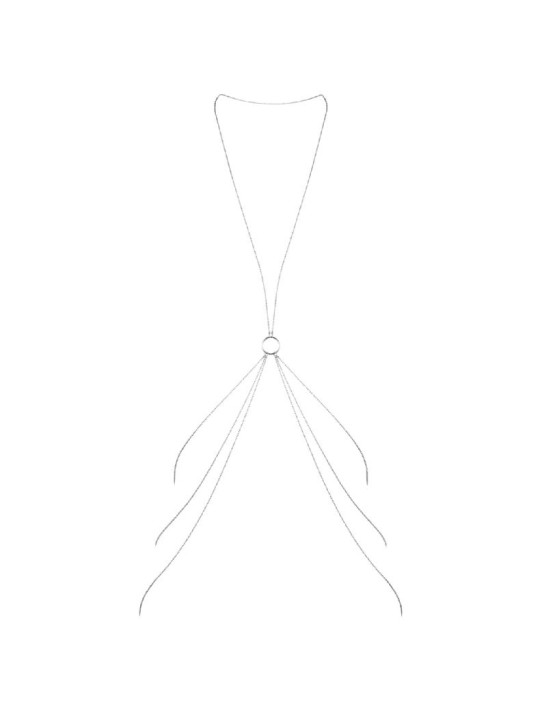 BIJOUX INDISCRETS - MAGNIFIQUE CADENAS METÁLICAS PARA EL CUERPO 8 SILV