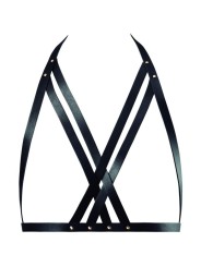 BIJOUX INDISCRETS - MAZE HALFTER-BH-GESCHIRR SCHWARZ