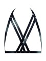 BIJOUX INDISCRETS - MAZE HALTER BRA ARNES PRETO