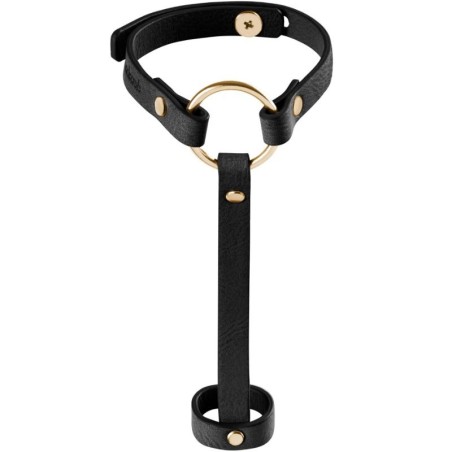 BIJOUX INDISCRETS - BRAZALETE &amp ARNÉS PARA MANOS NEGRO