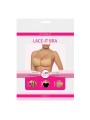 BYE-BRA - LACE-IT APRIMORAMENTO PUSH-UP PRETO COPO A