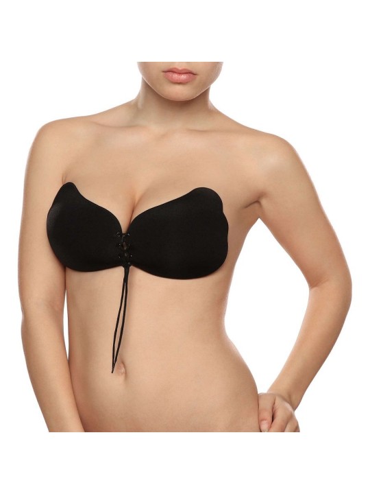 BYE-BRA - LACE-IT RENFORCEMENT PUSH-UP NOIR BONNET D