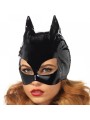 LEG AVENUE - CATWOMAN MASKER ZWART VINYL