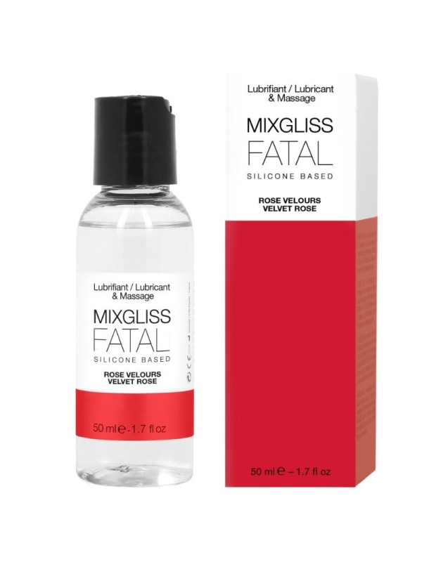 MIXGLISS - LUBRIFIANT SILICONE ROSES FATALE 50 ML