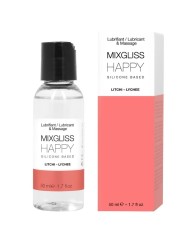MIXGLISS - LUBRIFICANTE DE SILICONE HAPPY LITCHI 50 ML