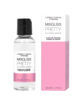 MIXGLISS - PRETTY LUBRICANTE SILICONA FLOR DE CEREZA 50 ML