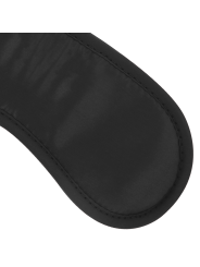 DARKNESS - ZWART RECHT OOGMASKER