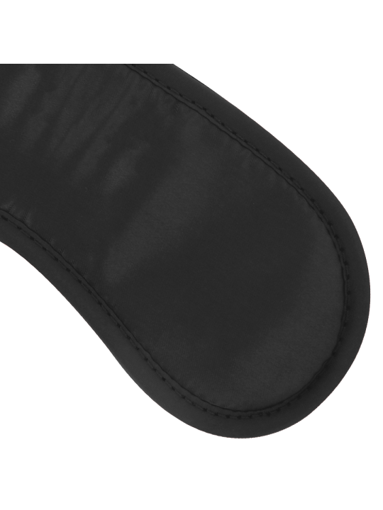 DARKNESS - ZWART RECHT OOGMASKER