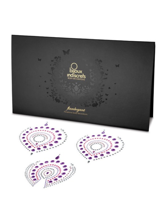 BIJOUX INDISCRETS - FLAMBOYANT LILLA &amp ROSA