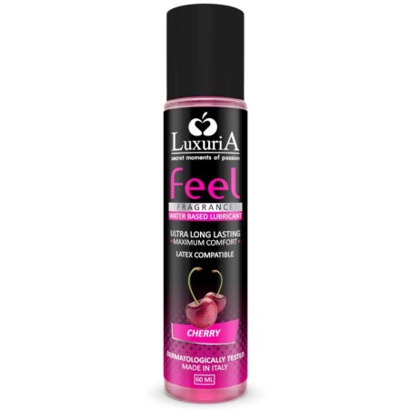 INTIMATELINE - LUXURIA FEEL LUBRIFICANTE BASE DE GUA DE CEREJA 60 ML