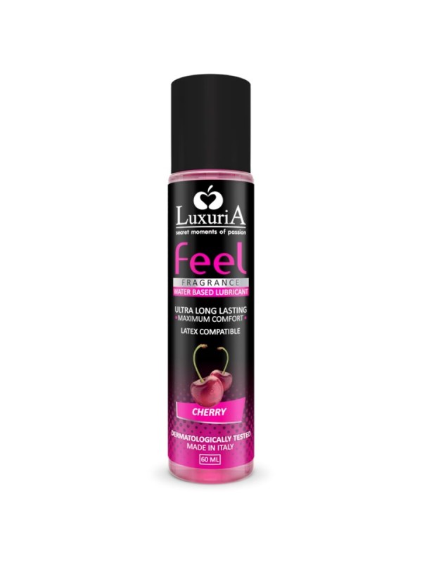 INTIMATELINE - LUXURIA FEEL LUBRIFICANTE BASE DE GUA DE CEREJA 60 ML
