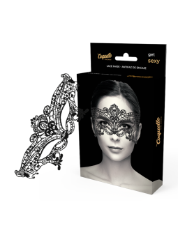 COQUETTE CHIC DESIRE - MSCARA LARGA DE RENDA PRETA