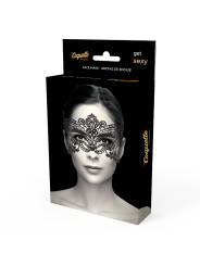 COQUETTE CHIC DESIRE - BREED ZWART KANTEN MASKER