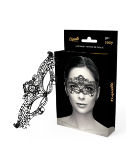 COQUETTE CHIC DESIRE - FIJN ZWART KANT OOGMASKER