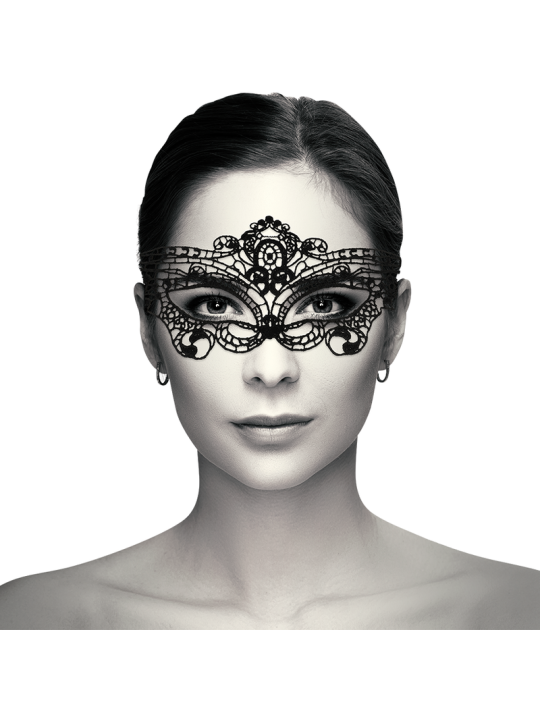 COQUETTE CHIC DESIRE - LACE MASK BLACK