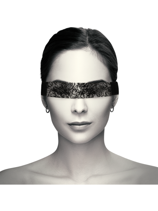 COQUETTE CHIC DESIRE - LACE MASK BLACK