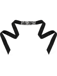 COQUETTE CHIC DESIRE - LACE MASK BLACK