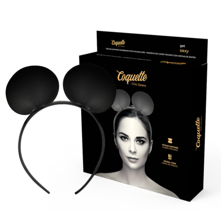 COQUETTE CHIC DESIRE - HOOFDBAND MET MUISOORTEN