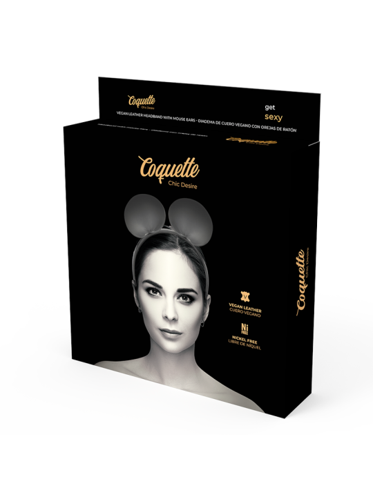 COQUETTE CHIC DESIRE - STIRNBAND MIT MAUSEOHREN