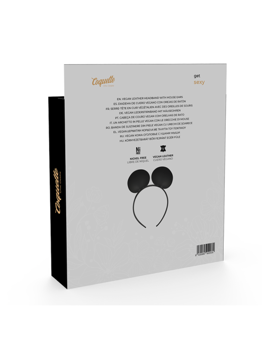 COQUETTE CHIC DESIRE - STIRNBAND MIT MAUSEOHREN