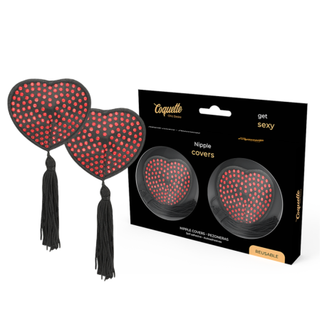 COQUETTE CHIC DESIRE - CACHE-MALINS ROUGE / NOIR