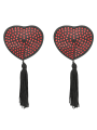 COQUETTE CHIC DESIRE - ROT/SCHWARZE NIPPELABDECKUNGEN