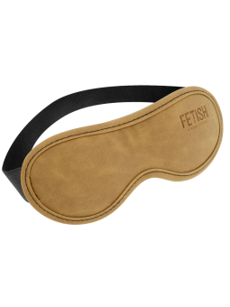FETISH SUBMISSIVE ORIGIN - MASQUE EN CUIR VEGAN AVEC DOUBLURE EN NÉOPR
