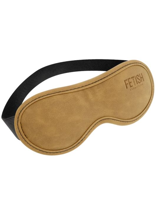 FETISH SUBMISSIVE ORIGIN - MSCARA DE COURO VEGANO COM FORRO DE NEOPREN