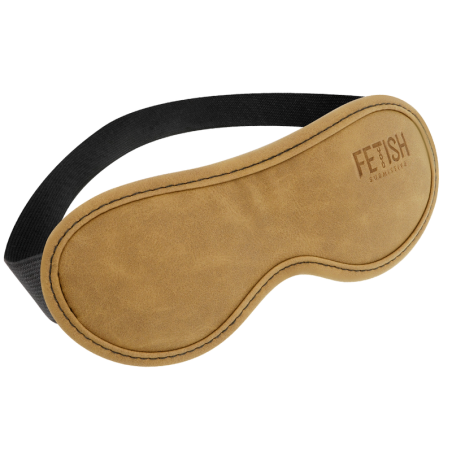 FETISH SUBMISSIVE ORIGIN - MSCARA DE COURO VEGANO COM FORRO DE NEOPREN