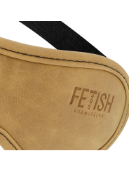 FETISH SUBMISSIVE ORIGIN - MSCARA DE COURO VEGANO COM FORRO DE NEOPREN