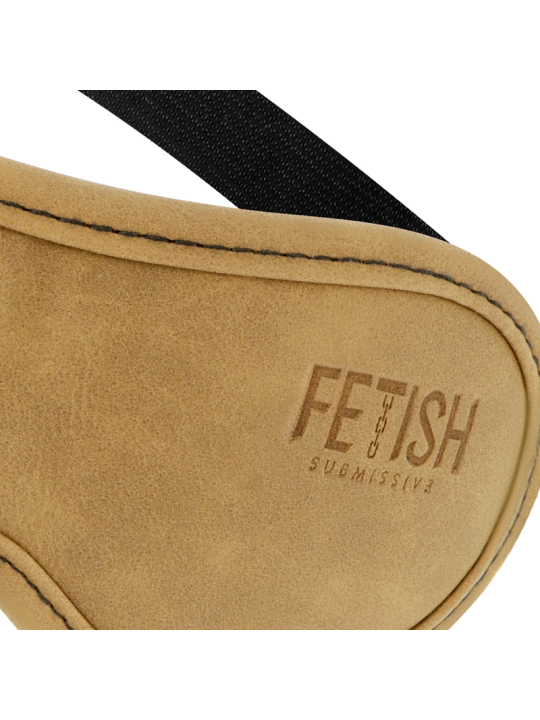 FETISH SUBMISSIVE ORIGIN - MSCARA DE COURO VEGANO COM FORRO DE NEOPREN