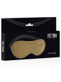 FETISH SUBMISSIVE ORIGIN - MSCARA DE COURO VEGANO COM FORRO DE NEOPREN