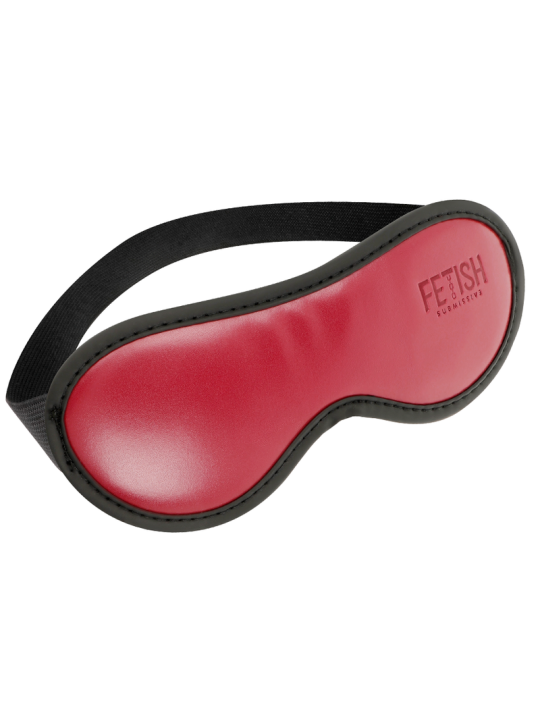 FETISH SUBMISSIVE DARK ROOM - VEGANE LEDERMASKE MIT NEOPRENFUTTER