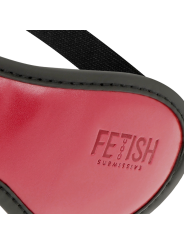 FETISH SUBMISSIVE DARK ROOM - VEGANE LEDERMASKE MIT NEOPRENFUTTER
