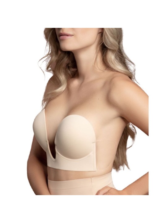 BYE-BRA - BH OHNE GRIFFE EN U BEIGE CUP A
