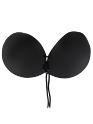 BYE-BRA - BRA ADHESIVE INTERLACED BLACK CUP B