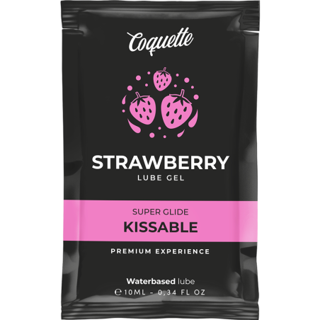 COQUETTE CHIC DESIRE - POCKET KISSABLE GLIJMIDDEL OP WATERBASIS AARDBE