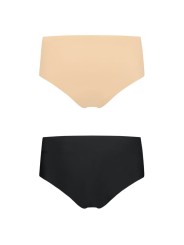 BYE-BRA - PAKKET VAN 2 STUKS NAADLOZE SNEAKERS MAAT XL