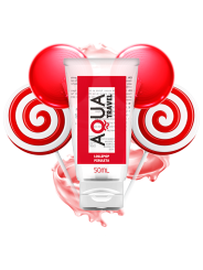AQUA TRAVEL - LUBRIFIANT À BASE D''EAU SAVEUR LOLLIPOP - 50 ML