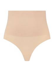 BYE-BRA - THONG STYLE SEAMLESS GIRDLE BEIGE SIZE L