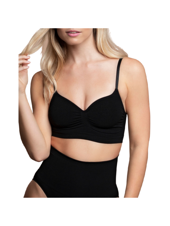 BYE-BRA - MEDIUM CONTROL BH OHNE NHTE SCHWARZ GRÖSSE S