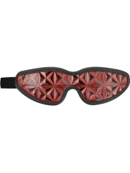 BEGME - MASQUE AVEUGLE PREMIUM ÉDITION ROUGE AVEC DOUBLURE EN NÉOPRÈNE
