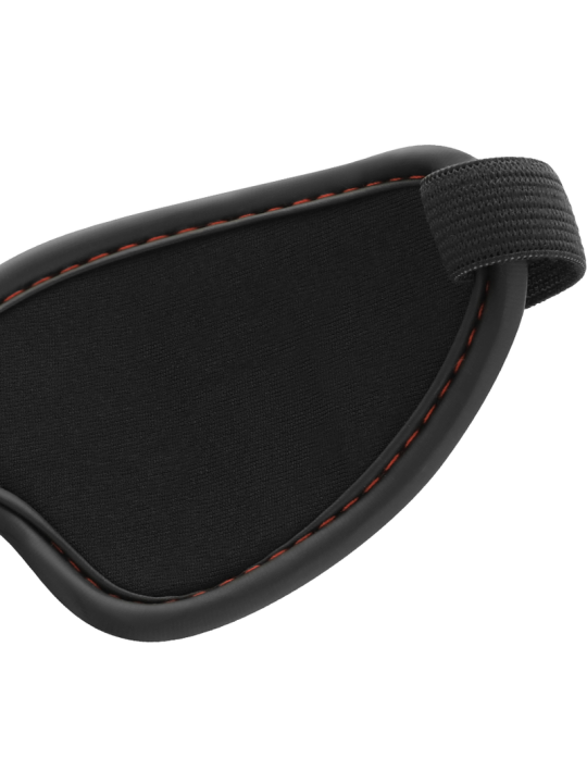 BEGME - RED EDITION ELASTISCH OOGMASKER MET NEOPREEN VOERING
