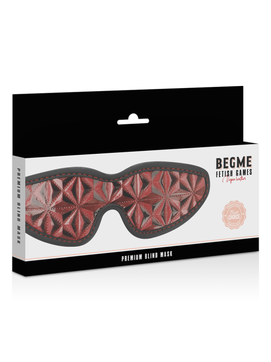 BEGME - MSCARA CEGA PREMIUM RED EDITION COM FORRO DE NEOPRENE