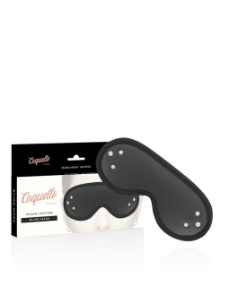 COQUETTE CHIC DESIRE - MASCHERA FANTASIA VEGANA IN PELLE CON FODERA IN