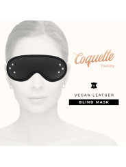 COQUETTE CHIC DESIRE - MSCARA DE COURO FANTASY VEGAN COM FORRO DE NEOP