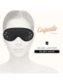 COQUETTE CHIC DESIRE - FANTASY VEGAN LEATHER BLIND MASK WITH NEOPRENE 