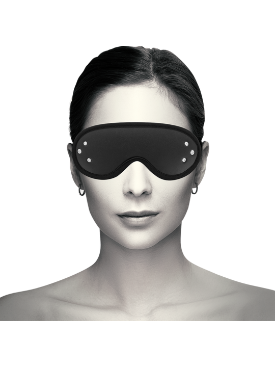 COQUETTE CHIC DESIRE - MASCHERA FANTASIA VEGANA IN PELLE CON FODERA IN